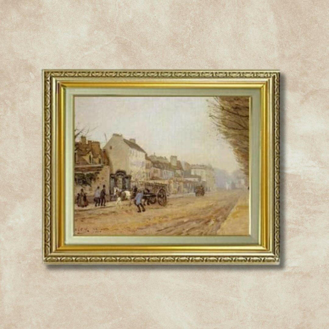 Alfred Sisley | Boulevard Heloise Argenteuil  F6 Wall Art - Hand-painted oil painting -  | High-Quality Oil Painting.