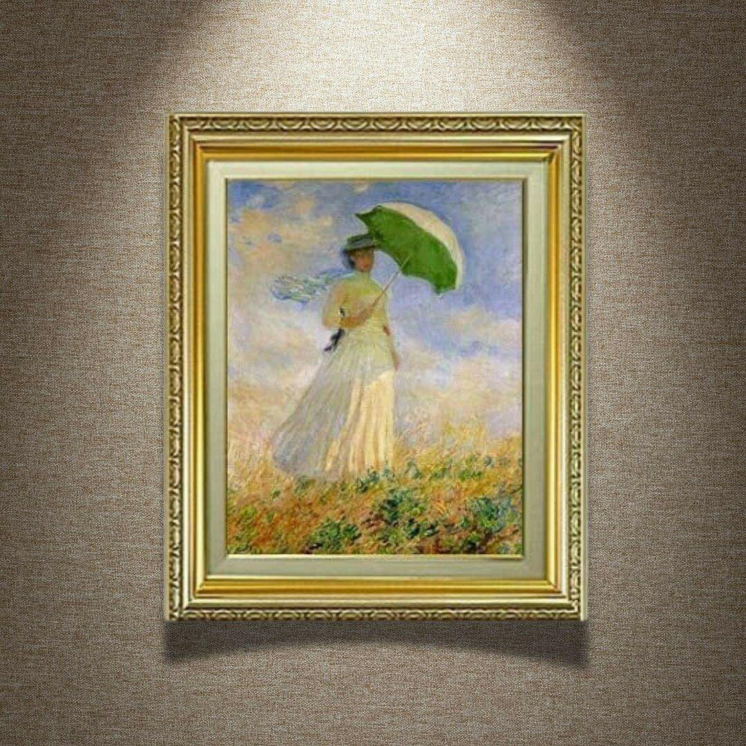 Claude Monet | Woman with a parasol right  F6