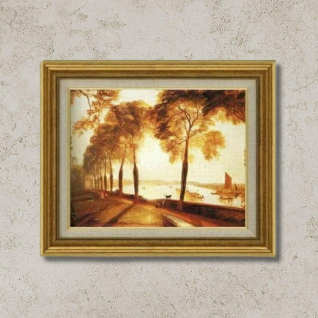 William Turner  |  Mortlake   F6 -  | High-Quality Oil Painting.